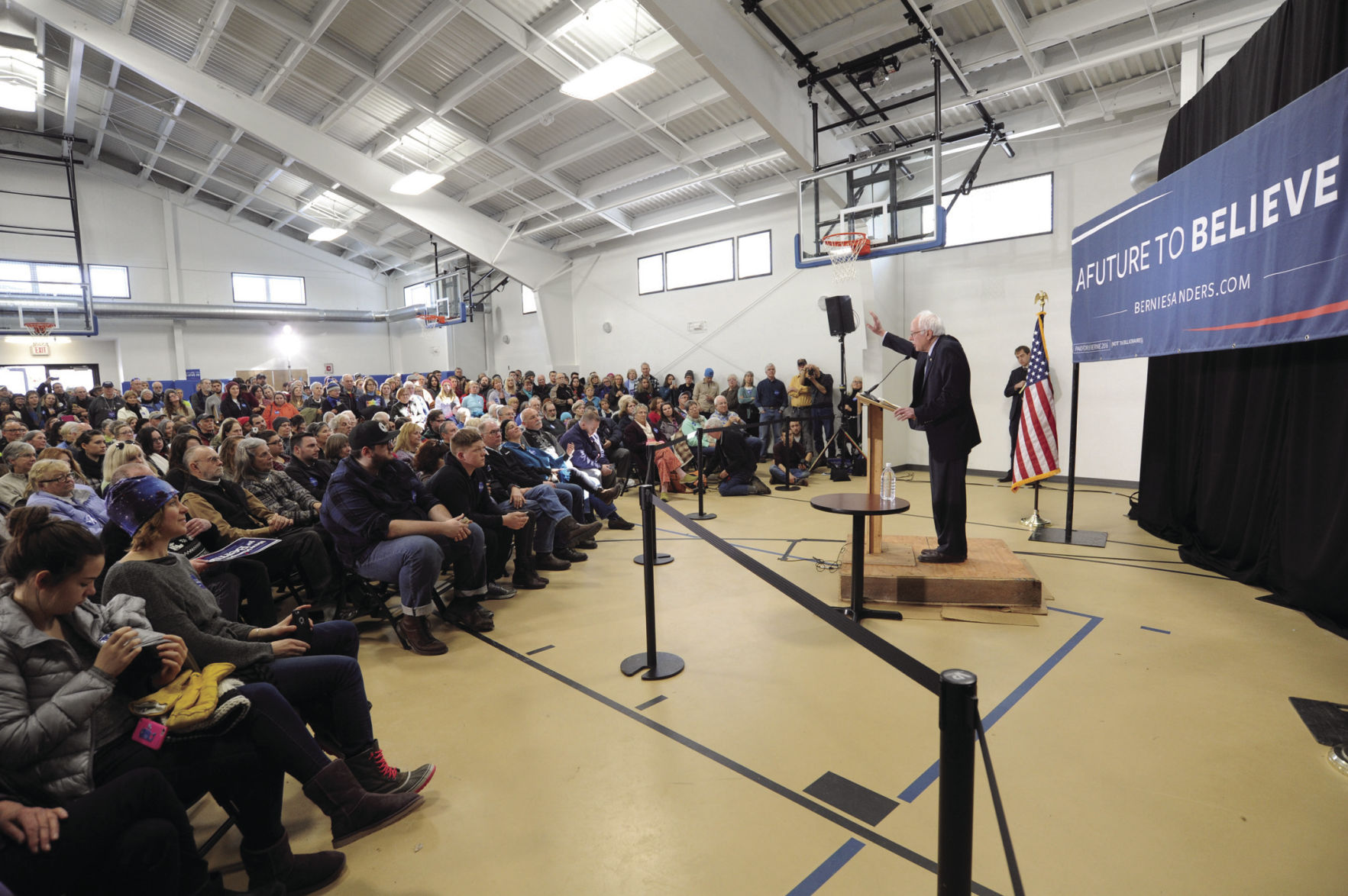 Bernie town hall